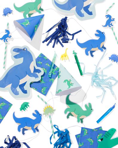 serviettes dino 24 x 24 cm lot de 20 - 14250186 - HEMA